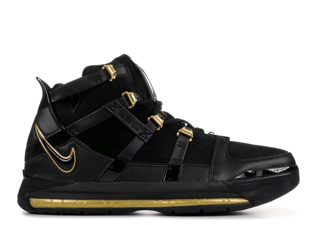 ZOOM LEBRON 3 RETRO 'METALLIC GOLD' 2018
